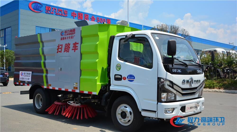 5噸掃路車-東風(fēng)多利卡小型國(guó)六5立方掃路車廠家價(jià)格