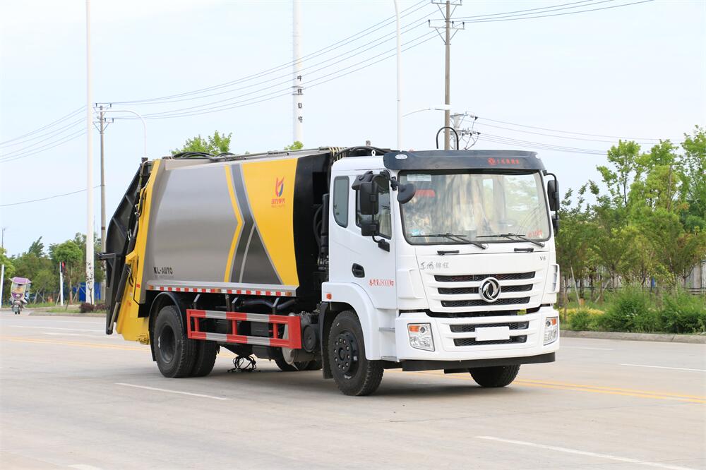 17方壓縮垃圾車-東風(fēng)錦城17方壓縮式垃圾車廠家價格