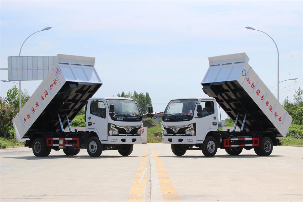 小型自卸式垃圾車-東風(fēng)福瑞卡國六小型自卸式垃圾車廠家